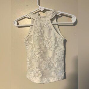 SHEIN baby 6/9 months top white